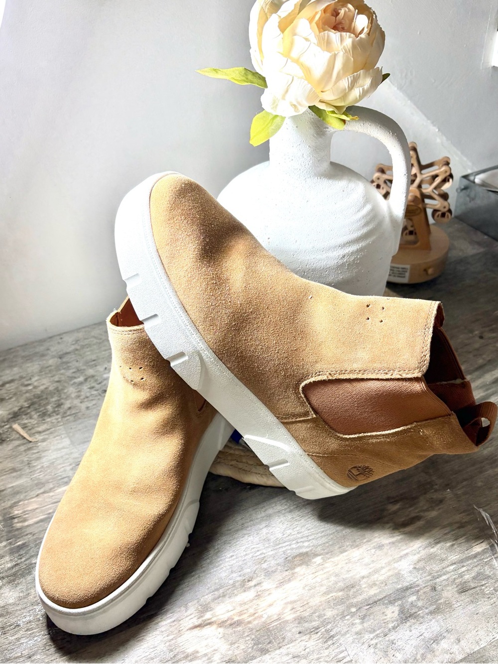 Timberland boots worn once
